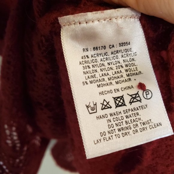 Rosie Neira Ruched Pointelle Cardigan/sweater sz S - Picture 8 of 10